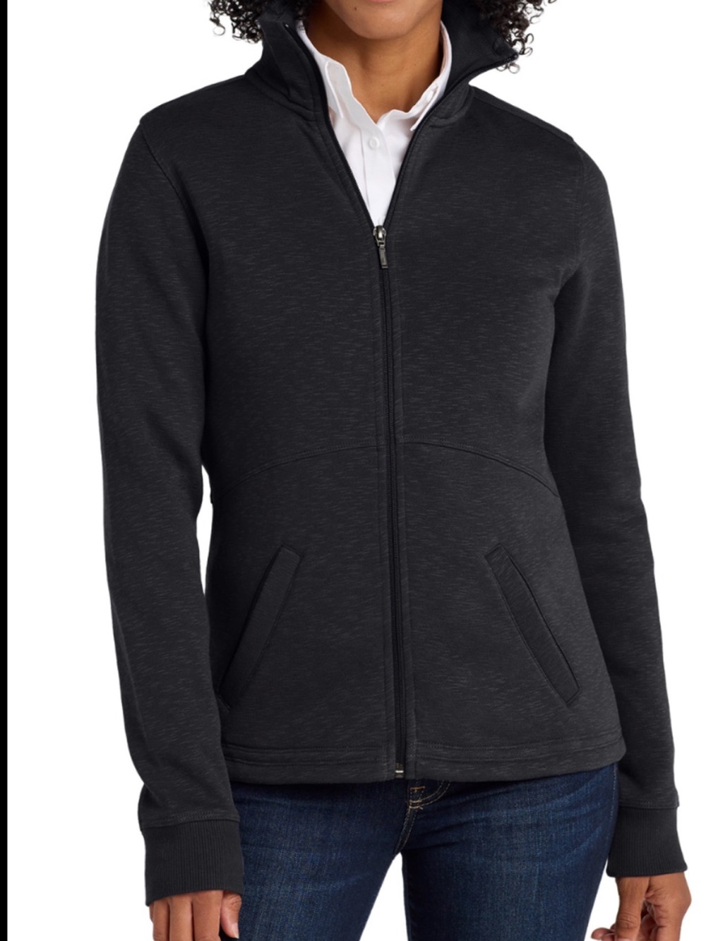 Champion C9 Athletic Womens Mock Neck Full Zip
Fleece Jacket (Size: Medium)(EUC)